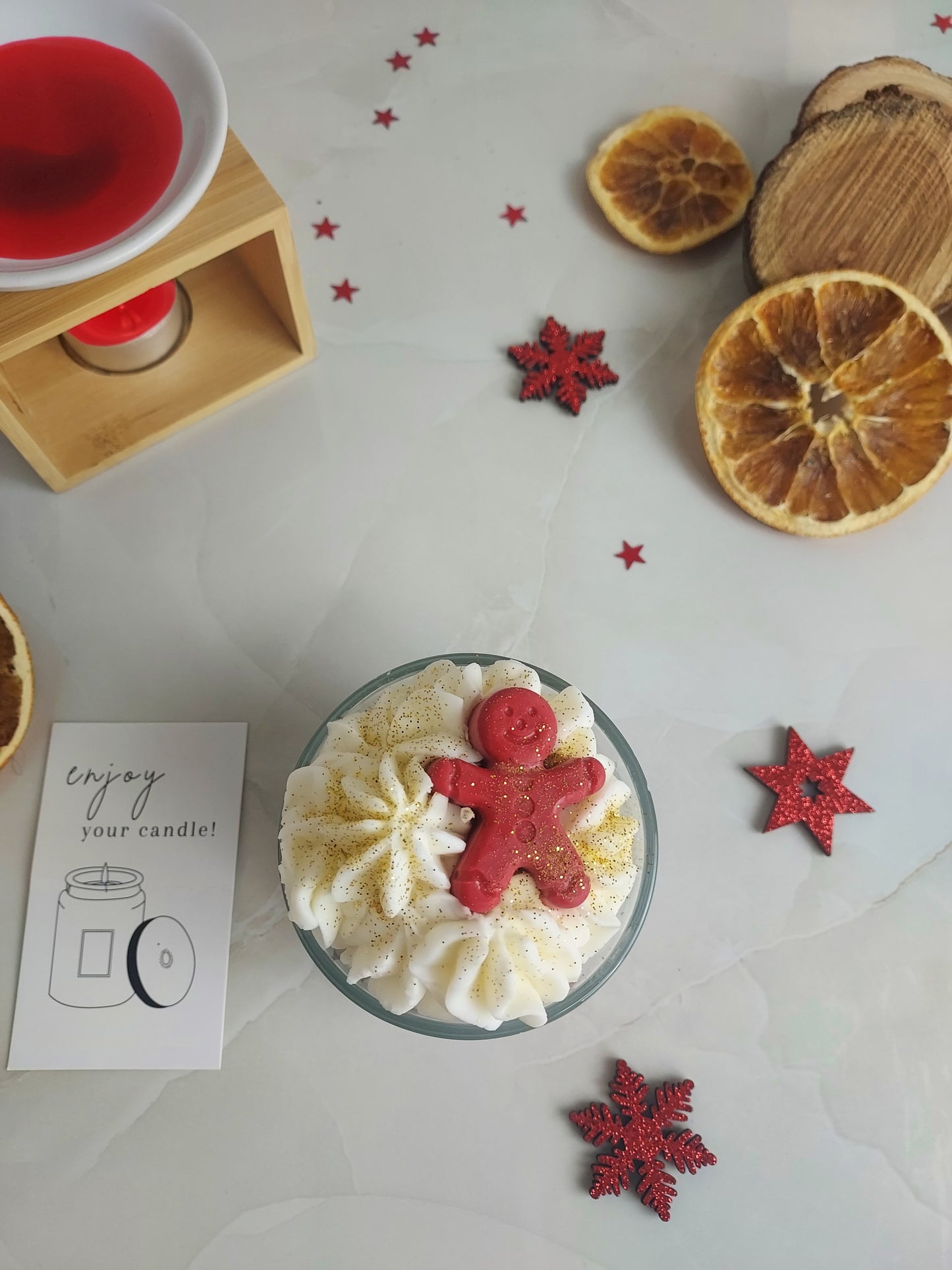 Gingerbread Mousse Vanilla Pralina