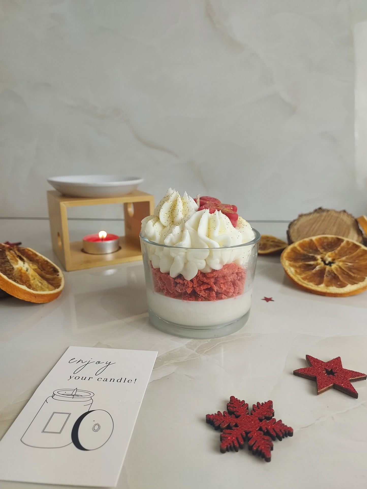 Gingerbread Mousse Vanilla Pralina